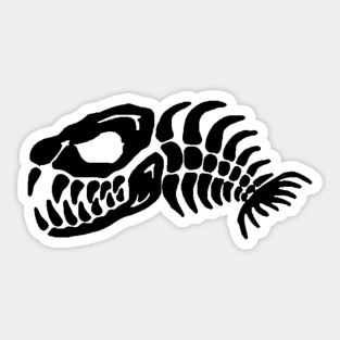 Fish Bones Sticker